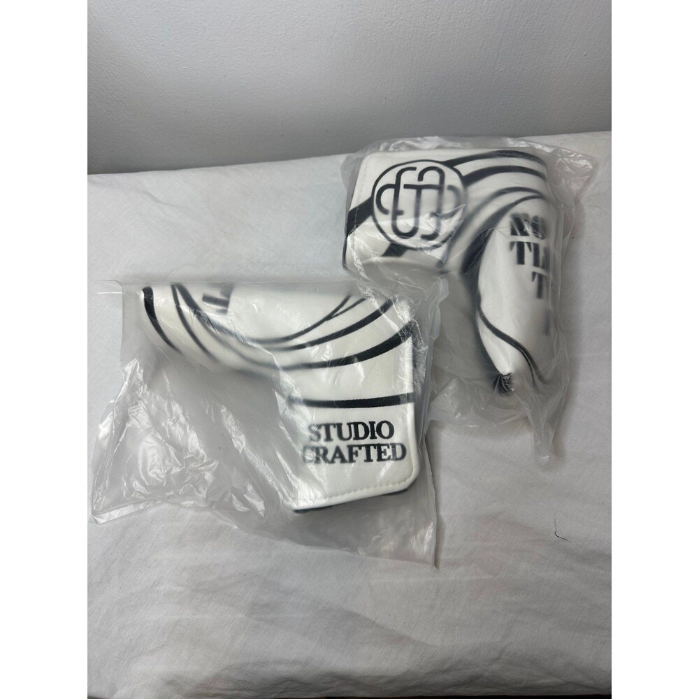 Studio Crafted No Time To Putt Golf Blade Putter Headcover Magnetic Closure